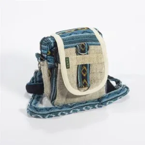 Handmade Hemp Crossbody Bag – Compact, Ethical, and Adventure-Ready