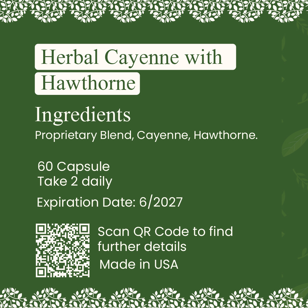Herbal Cayenne with Hawthorne - Image 4