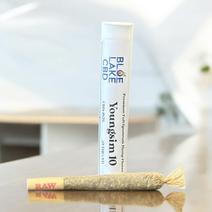 Pre-Roll by Blue Lake CBD • Single Roll • Youngsim 10 • 19.3% CBD