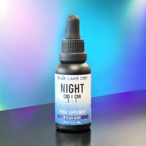 NIGHT Tincture by Blue Lake CBD • 1000mg CBD/CBN