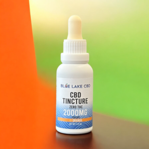 Zero THC Tincture by Blue Lake CBD • 2000mg CBD Isolate