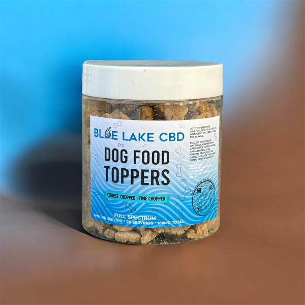 Peanut Butter Dog Food Toppers – Blue Lake CBD Treats