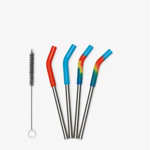 Klean Kanteen Steel Straws Straw 4-Pack - Short