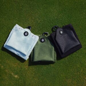 Golf Towel Set: Fairway Night Black