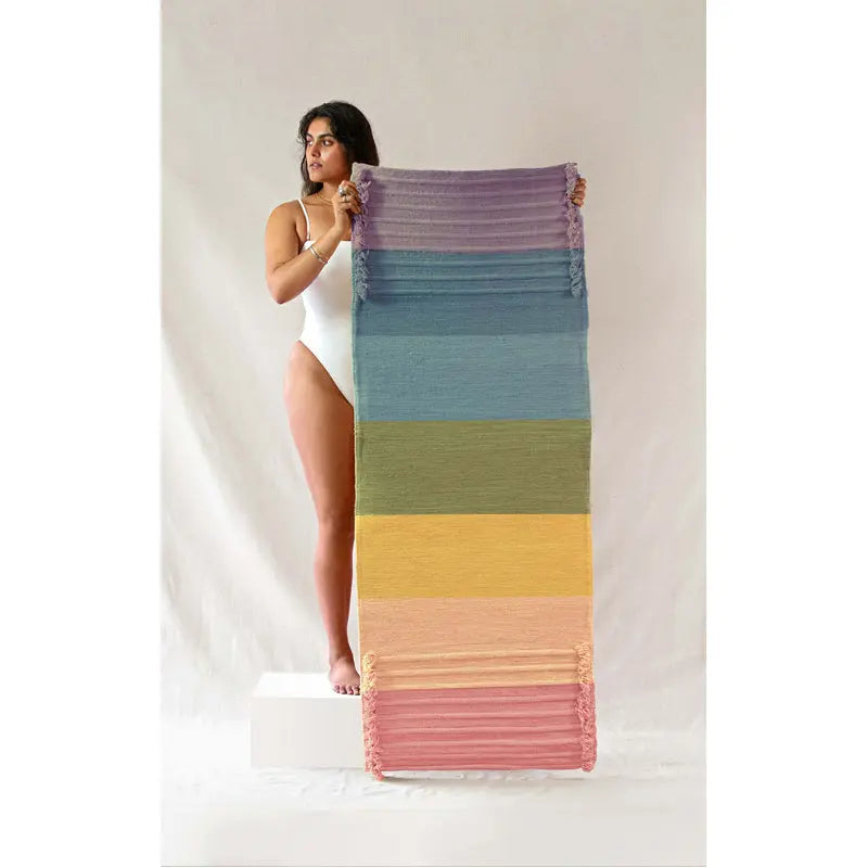 Handloomed Chakra Energy Yoga Mat - Image 5