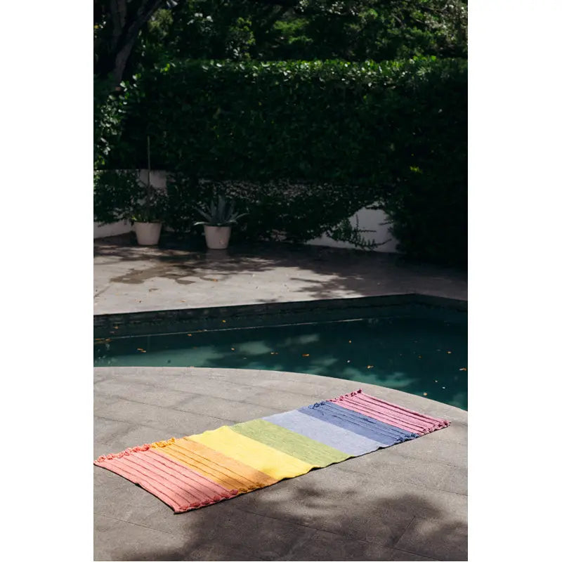 Handloomed Chakra Energy Yoga Mat - Image 6
