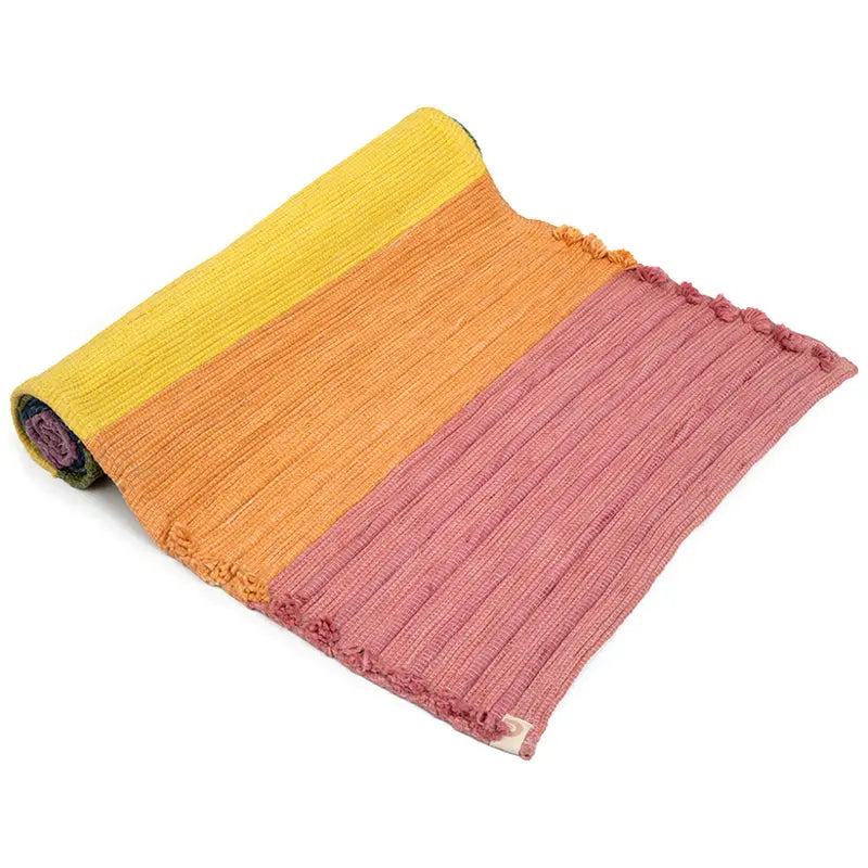 Handloomed Chakra Energy Yoga Mat - Image 2